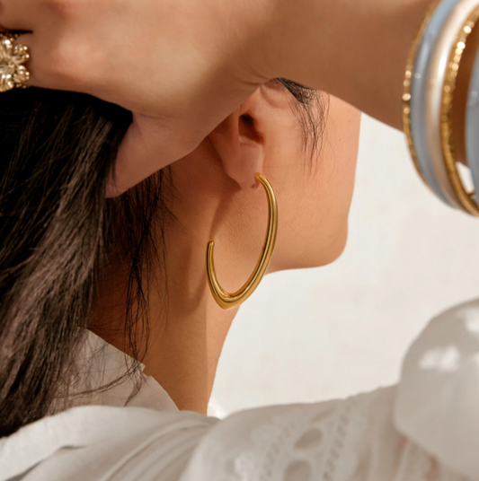 Boucles d'oreilles créoles