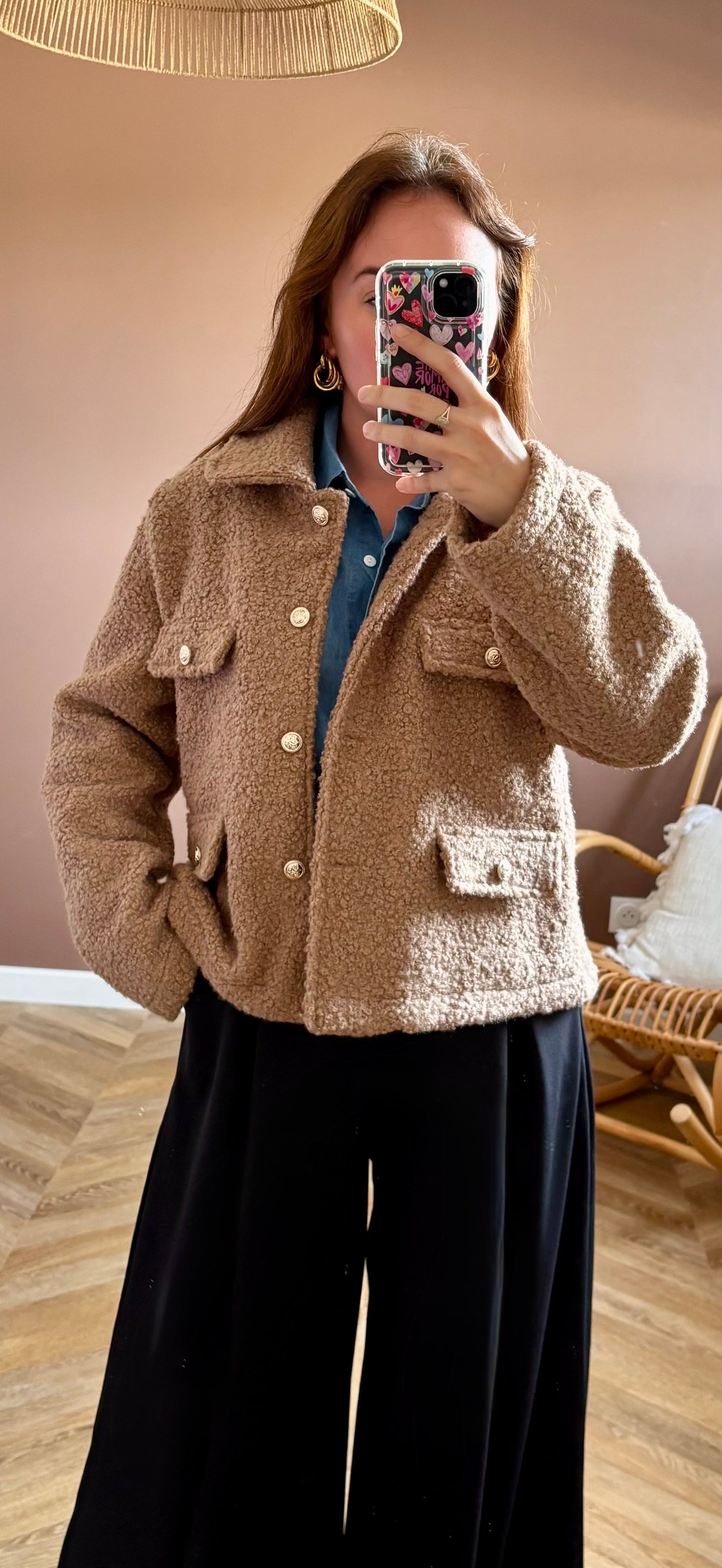 Veste bouclette