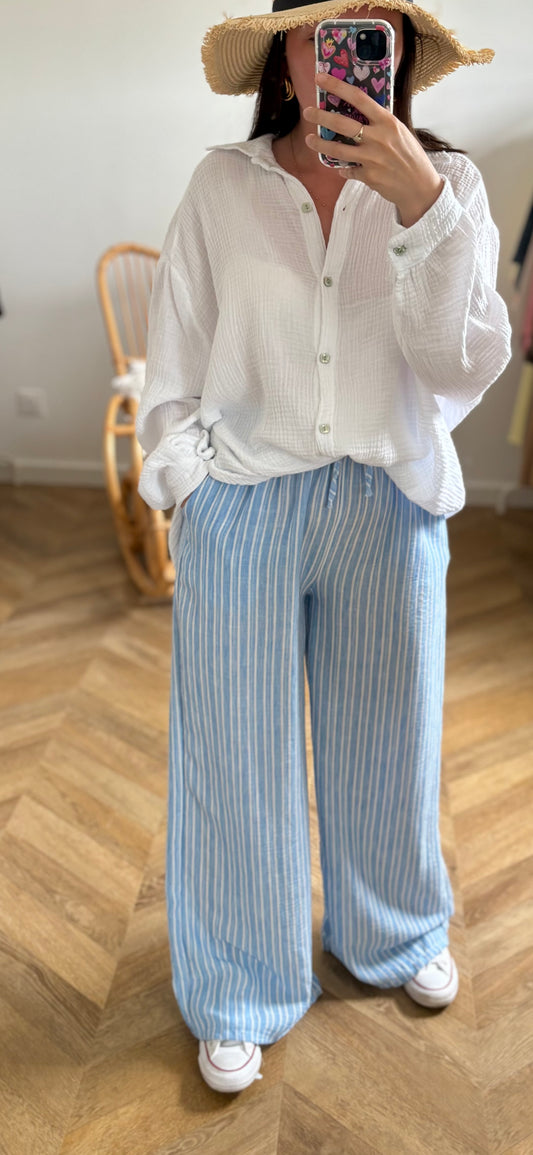 Chemise gaz de coton