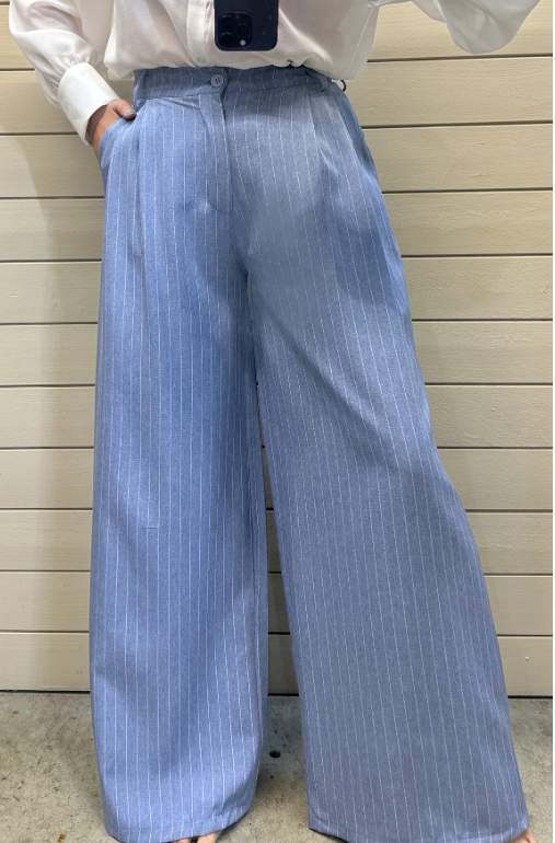 Pantalon à rayures